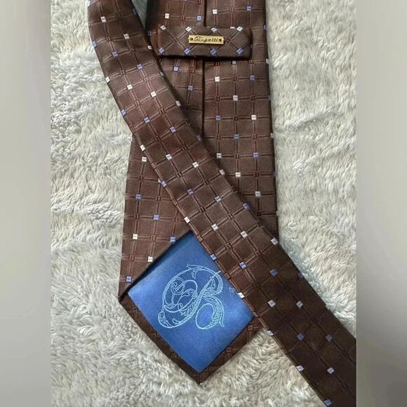 Bugatti Neck Tie Brown - Picture 5 of 5